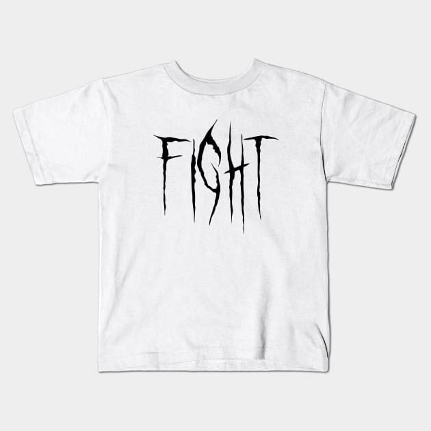 Fight Mortal Kombat 11 Kids T-Shirt by D_Machine